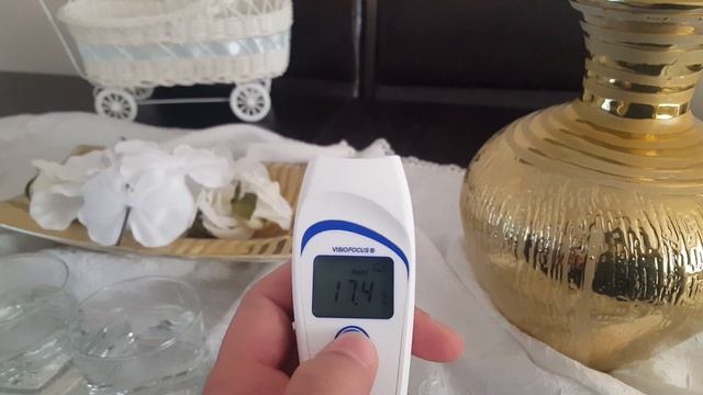 VisioFocus temas etmeden bebek Ateş ölçer kullanım.visio focus contactless baby fever meter смотреть онлайн