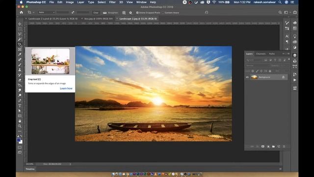 Photoshop Lesson 07 - How to use Crop Tool & Perspective Crop Tool in Adobe Photoshop смотреть онлайн