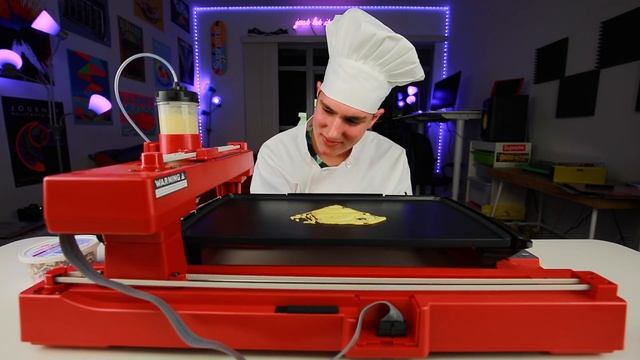 3D Pancake Printer Actually Exists смотреть онлайн