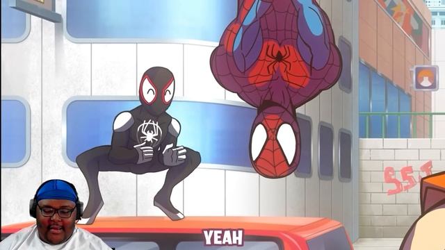 Goku vs Spiderman RAP BATTLE! (SSJ9K) REACTION! смотреть онлайн