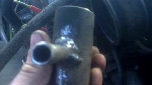 Ремонт подводящего патрубка к водяной помпе на ВАЗ 2108-21015.