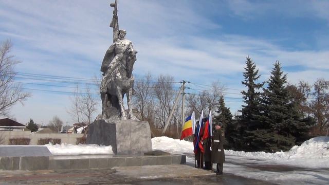 Вешенская. Возложение к Монументу погибшим защитникам Отечества смотреть онлайн