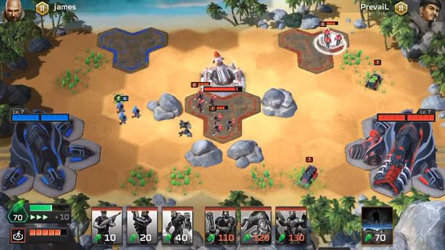 Command and Conquer Rivals: USING ONLY INFANTRY,ALL ABOUT UNIT POSITION! смотреть онлайн