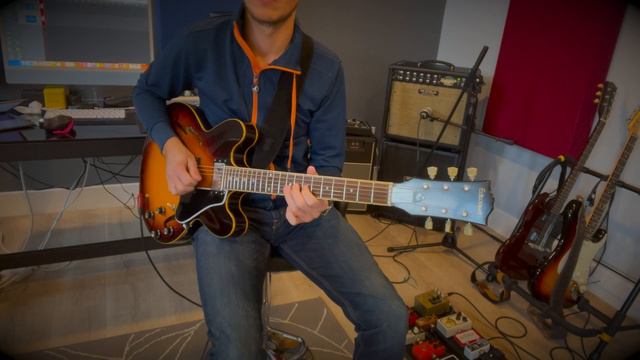 Mesa Rectoverb 25 Ch1 (clean) Edwards E-SA-125-LTS смотреть онлайн