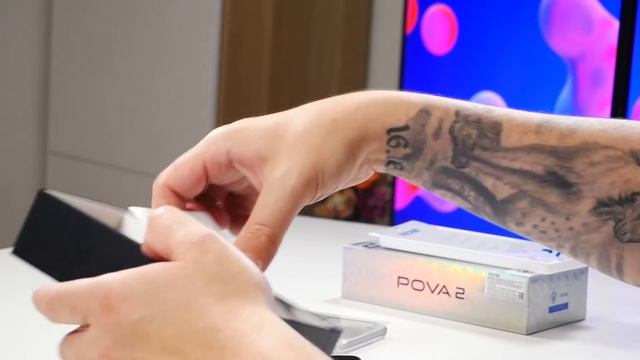 Tecno POVA 2 (7000mAh, 6.9 IPS, 14000рублей, NFC)  - Обзор