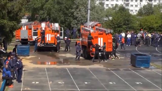 Соревнования по пожарно-прикладному спорту Мособлпожспас 17-18 июня 2015 смотреть онлайн