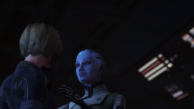 Femshep & Liara Romance Scene | Mass Effect смотреть онлайн