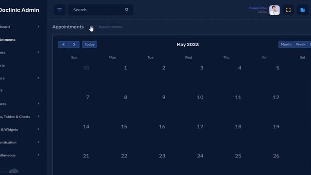 Doclinic Admin - Hospital Bootstrap 5 Admin Template With Healthcare Dashboard Design смотреть онлайн