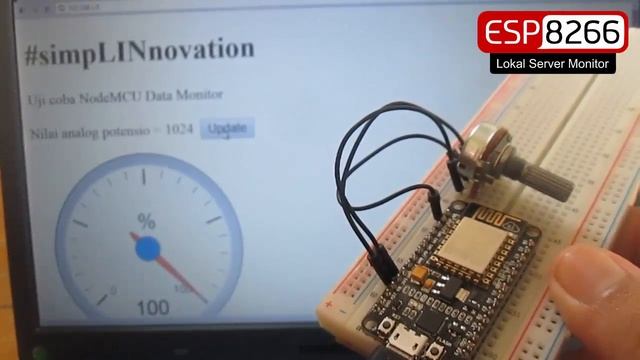 ESP8266 Web Server Data Monitor NodeMCU & Its Android App #simpLINnovation смотреть онлайн