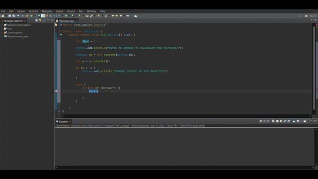Factorial |factorial program in java |Factorial of a number Java@CodeWithHarry @SmartProgramming смотреть онлайн