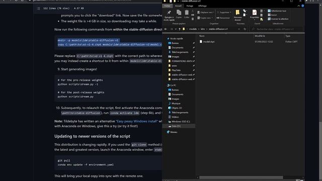 Installer Stable Diffusion en local (Console + web) смотреть онлайн
