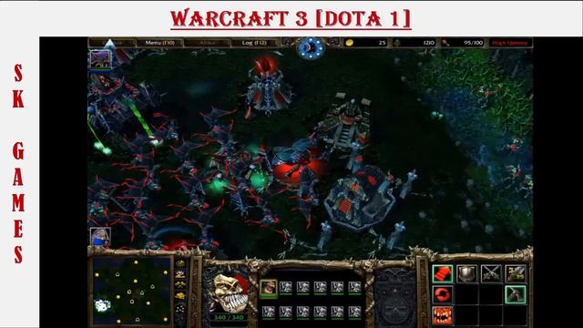 Warcraft 3 [DOTA 1] - The custom game : Forest Walk - Undead vs Night Elf vs Orc [ 720p ] смотреть онлайн