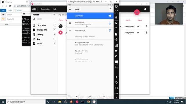 PRAKTEK MITM DENGAN APK-MITM, MITMPROXY, DAN GENYMOTION - REVERSE ENGINEERING смотреть онлайн