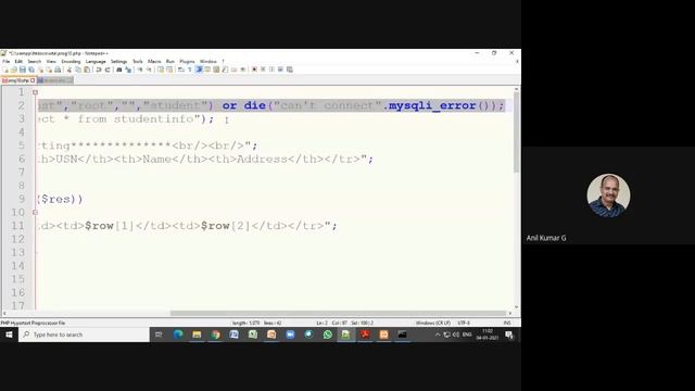 Prog10: PHP program to sort the student records смотреть онлайн