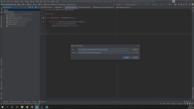 clone github project to android studio смотреть онлайн