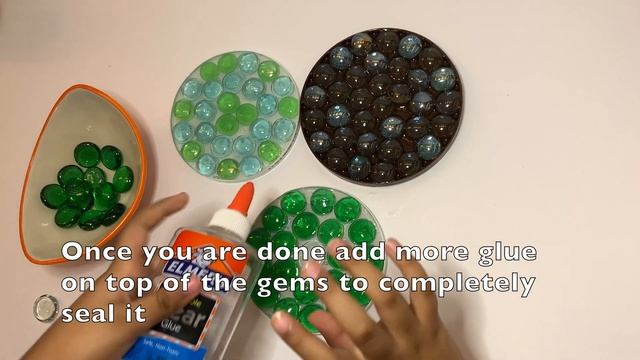 HOW TO MAKE GLASS GEM STONE SUN CATCHER DIY смотреть онлайн