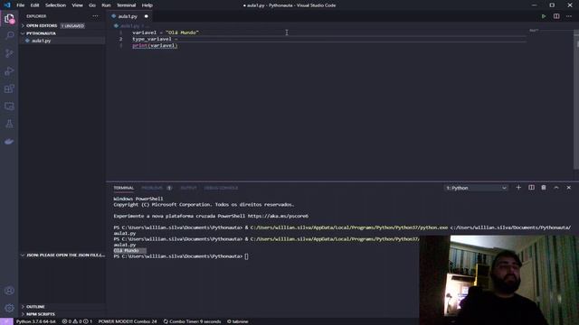 Inteiros, Float, String e Booleanos em Python смотреть онлайн