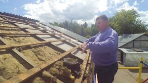 Монтаж профнастила на крышу. Сложная восьмискатная крыша из профлиста и её ограниченный монтаж.