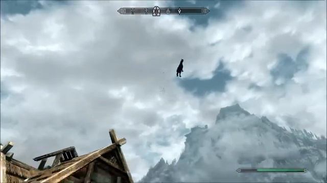 Skyrim - Fliegendes Nashorn äh Einhorn.. смотреть онлайн