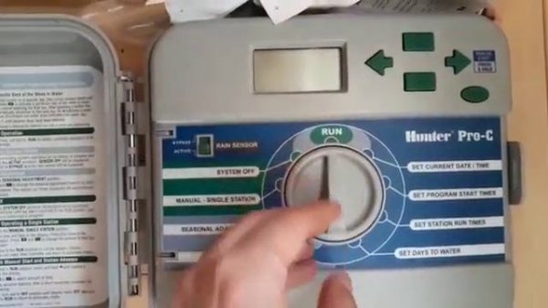 Контроллер HUNTER Pro C вышел из строя просле неправильной консервации системы