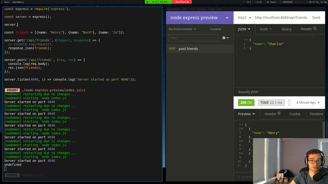 Node Express Preview смотреть онлайн
