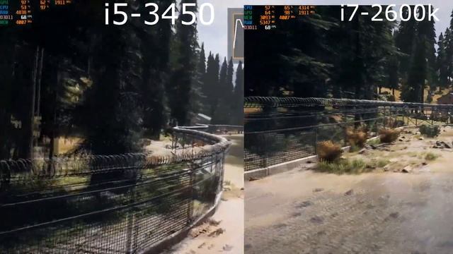 مقارنة بين i7-2600k vs i5-3450 смотреть онлайн