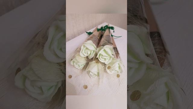 Букеты роз из мыла/Мыловарение/Цветы из мыла смотреть онлайн