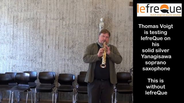 Thomas Voigt soprano saxophone testing lefreQue смотреть онлайн
