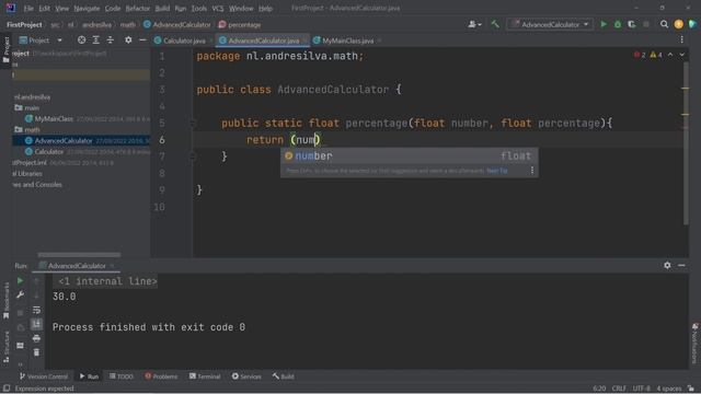 Introduction to Object-oriented programming in Java: Methods, Modifiers, Inheritance and Interfaces смотреть онлайн