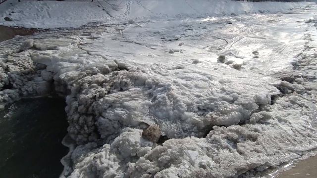 Как замерзла река Большая Алматинка смотреть онлайн
