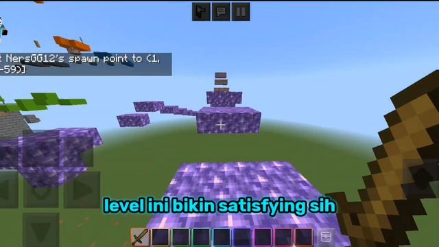 AKU BIKIN MAP PARKOUR UNTUK BEDROCK DAN JAVA !! смотреть онлайн