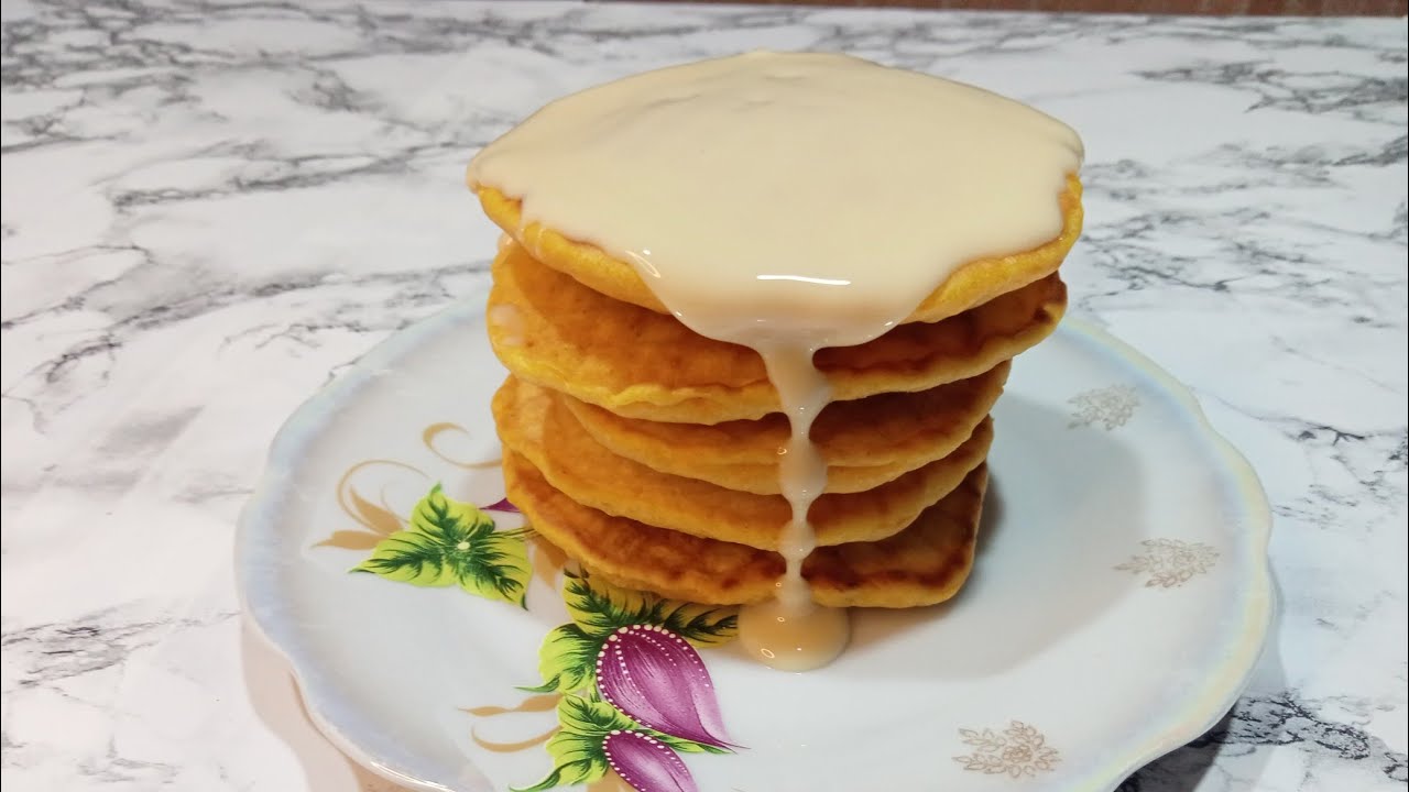 Тыквенные панкейки «Русские панкейки» смотреть онлайн