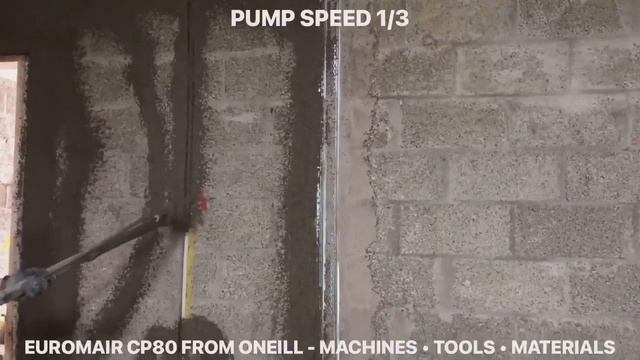Traditional mortars? Mix and spray them with Euromair Compact-Pro 80 смотреть онлайн