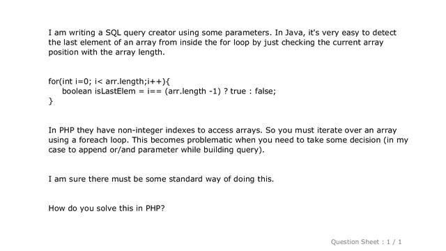 PHP : Find the last element of an array while using a foreach loop in PHP смотреть онлайн