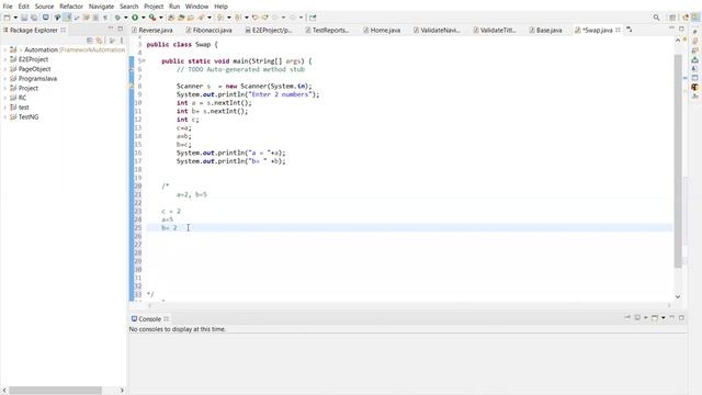 3. Swapping two numbers in Java | Explained in Tamil смотреть онлайн
