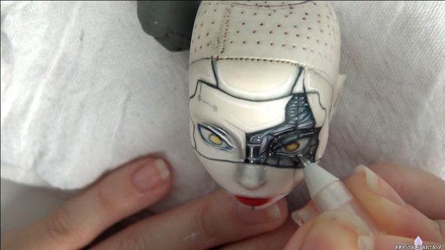 Snow White as a CYBORG Monster High Doll Repaint смотреть онлайн
