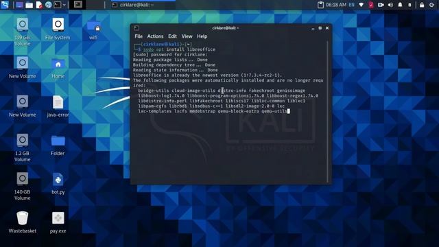 How to install Microsoft office In Kali Linux | install Libre office смотреть онлайн