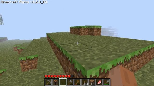 ОДНА ИЗ САМЫХ ЖУТКИХ ВЕРСИЙ МАЙНКРАФТА ВЕРНУЛАСЬ!! - Minecraft Alpha 1.2.3_03 Remake смотреть онлайн
