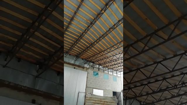 Апшеронский район, обрушение навеса(крыши), последствие снегопада.