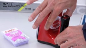 Готовим лыжи для конькового хода «горячим» способом без насечек ( Подготовка беговых лыж)| Декатлон