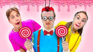 Злой Продавец Конфет Поймал Нас! // Луномосик