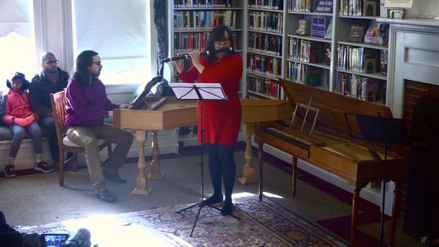 Sonata No 2 for harpsichord & flute (Guest)- Jane Austen Festival - children's concert смотреть онлайн