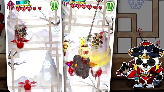 Kung Fu Panda Saving Princess Game! - Paper Paladin смотреть онлайн