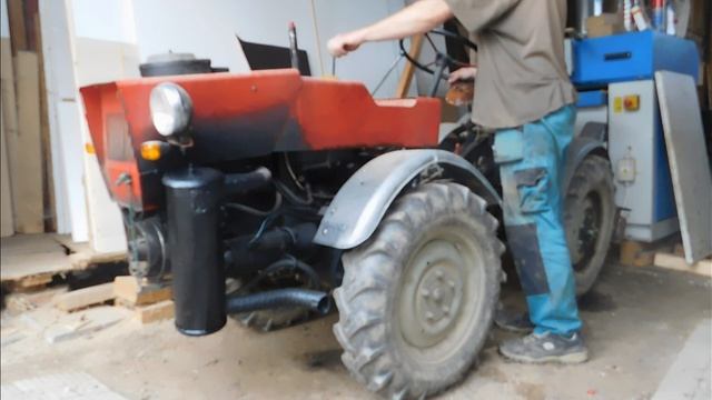 Malotraktor Agrostroj Prostějov TZ-4K-14