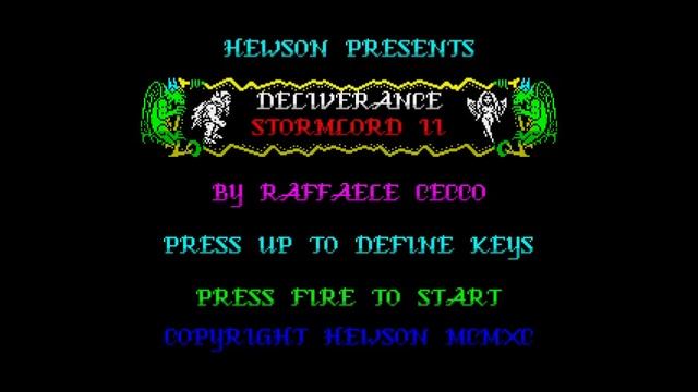 "Stormlord 2 - Deliverance" title music, ZX Spectrum 128k смотреть онлайн