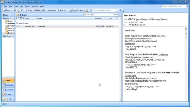 Convert e-mails from MS Outlook to PDF files смотреть онлайн