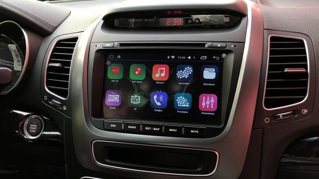 Штатная магнитола Kia Sorento (Киа Соренто) 2014+ смотреть онлайн
