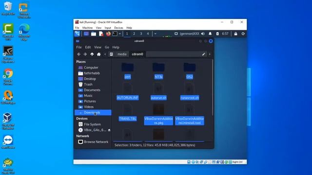 Enable Fullscreen Kali Linux in Oracle Virtual Box смотреть онлайн