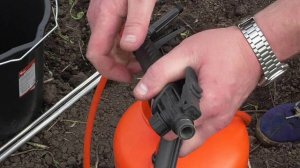 Опрыскиватель ЖУК. Чистка фильтра брандспойта