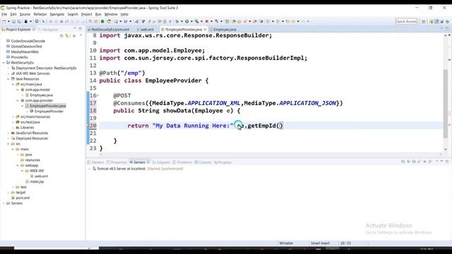 Auto Detection Mediatype in web services-26 | Application_json and Application_xml смотреть онлайн